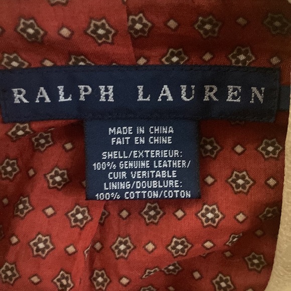 Ralph Lauren Western Suede Jacket W/ Fringe, Beadwork, Fully Lined (100% Cotton) - Picture 13 of 16